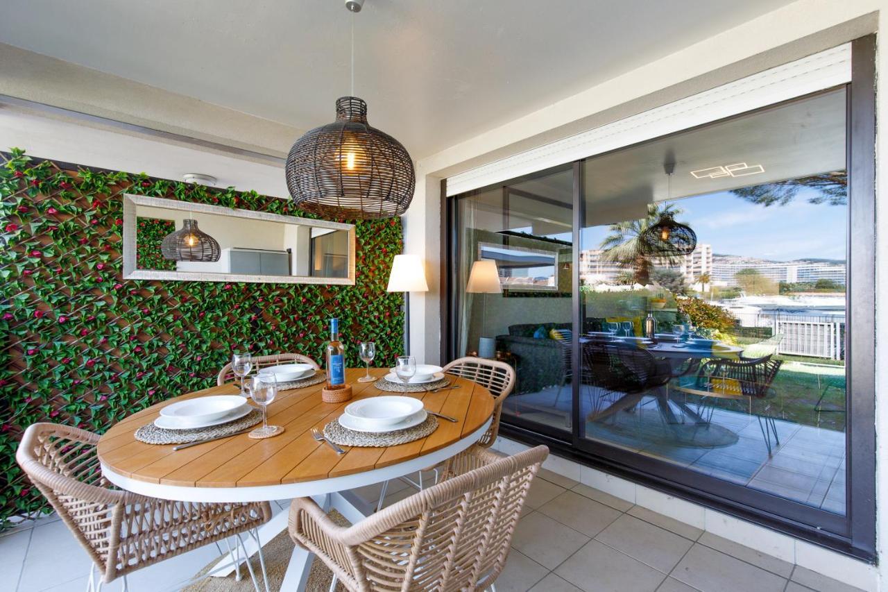 Luxury 3 Piece Garden Apartment In Cannes Marina Mandelieu-la-Napoule Exterior photo